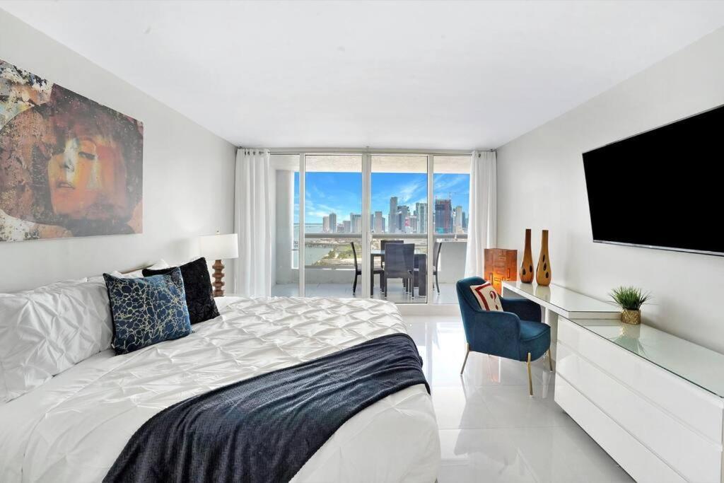 Ferienwohnung Enchanted! Miami Skyline & Water Views Exterior foto