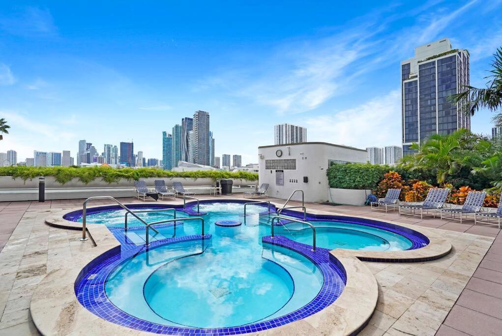 Ferienwohnung Enchanted! Miami Skyline & Water Views Exterior foto